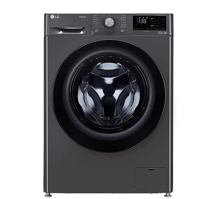 LG 7 Kg 5 Star Inverter Wi-Fi Fully-Automatic Front Load Washing Machine with In-Built Heater (FHV1207Z4M.ABMQEIL)